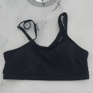 SHEIN Black Bikini Swimwear